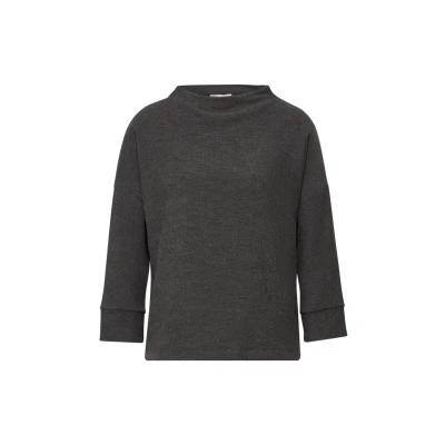 Abbildung von Street One Struktur Bluse, Damen, Größe: 40, Grau