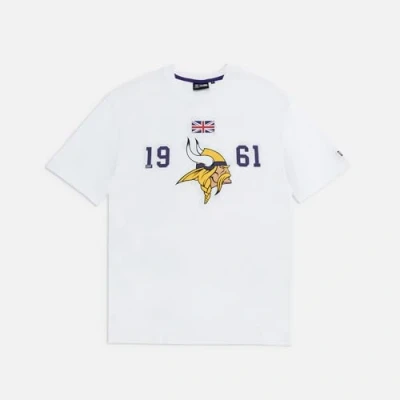 Abbildung von NFL Games Square Arch Oversized T Shirt Minnesota Vikings White