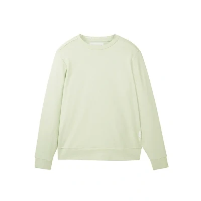 Abbildung von TOM Tailor Basic Sweatshirt, Herren, Größe: 3XL, Tender sea green