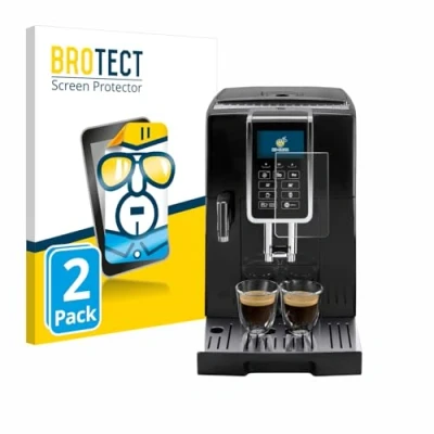 Abbildung von BROTECT (2 Stück Schutzfolie für DeLonghi Dinamica ECAM350.55 Displayschutz Folie Ultra Klar