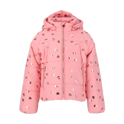 Abbildung von Zigzag Winterjacke für Kinder, Größe: 104, Roze