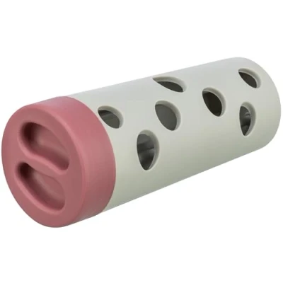 Abbildung von Trixie Cat Activity Snack Roll Katzenspielzeug 6/5x14 cm Wei Gra...