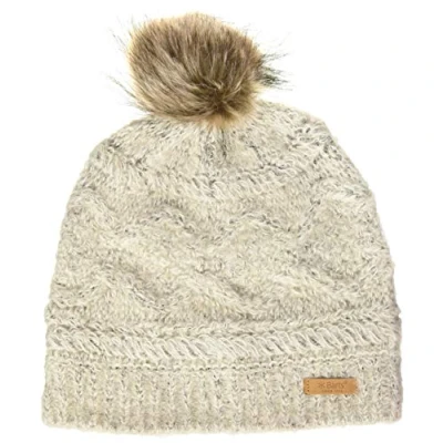Abbildung von Barts Damen Antonia Beanie Baskenmütze, Elfenbein (Cream 0010), One Size (Herstellergröße: Uni)