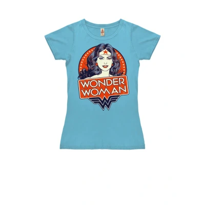 Abbildung von Logoshirt Tshirt print, Damen, Größe: Small, Blau
