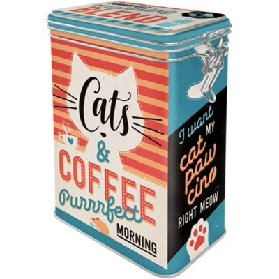 Abbildung von Nostalgic Art Kaffeedose Aromadose Animal Club Cats &amp; Coffee