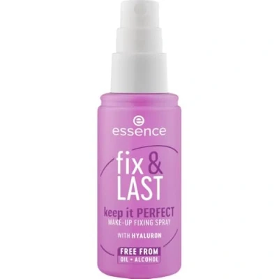 Abbildung von essence fix &amp; LAST keep it PERFECT MAKE UP FIXING SPRAY, Transparent, fixierend, natürlich, strahlend frisch, vegan, ölfrei, ohne Parfüm, Alkohol, 1er Pack (50ml)