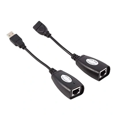Abbildung von Yosoo Health Gear USB zu RJ45 Verlängerungskabel, Verlängerungskabelanschluss, über Extender Network Cat5 Cat6