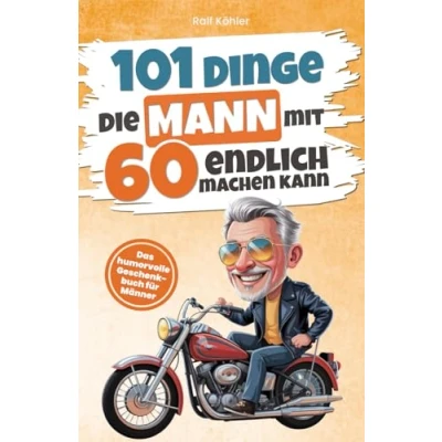 Abbildung von 101 Dinge, die Mann mit 60 endlich machen kann: Das humorvolle Geschenkbuch für Männer zum 60. Geburtstag Witz, Charme und Ironie