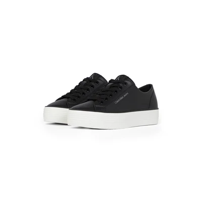 Abbildung von Calvin Klein Jeans BOLD Sneaker low, Damen, Größe: 41, Black/bright white Schuhe