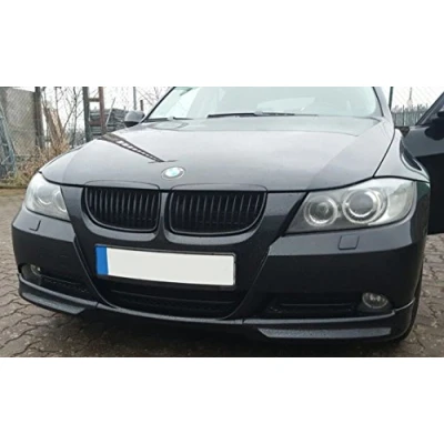 Abbildung von Front Spoiler Ecken Lippe Ansatz Schwarz lackierbar