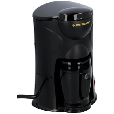 Abbildung von Dunlop 1 Tassen Kaffeemaschine 170W Dauerfilter ideale Reise Anschluss An Zigarettenanzünder für PKW, LKW, Wohnmobil mit und Ausschalter (12V)