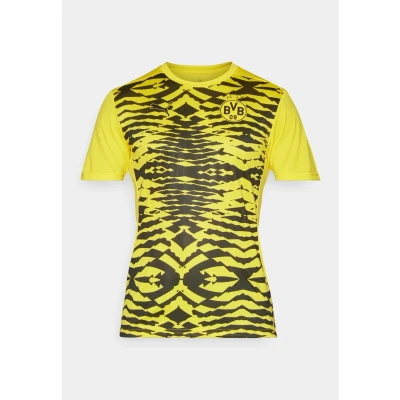 Abbildung von Puma BVB Borussia Dortmund Prematch FußballTrikot, Herren, Größe: XL, Faster yellow/black