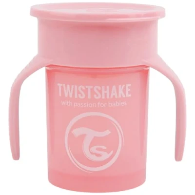 Abbildung von Twistshake 360 Trinklernbecher, Pastel Rosa