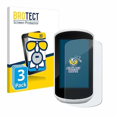 Abbildung von BROTECT Entspiegelungs Schutzglas für Garmin Edge Explore 2018 (3 Stück) Schutz Folie Panzerfolie Glas Matt [Extrem Kratzfest 9H, Anti Reflex]