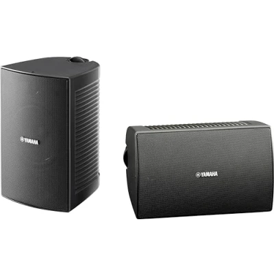 Abbildung von Yamaha NS AW294 (BL) 2 Wege Außenlautsprecher paar (100 Watt, 87dB) schwarz