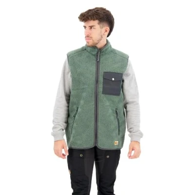 Abbildung von Fjallraven 87073 679 048 Vardag Pile Fleece Vest M Sweatshirt Herren Deep Patina Iron Grey Größe L