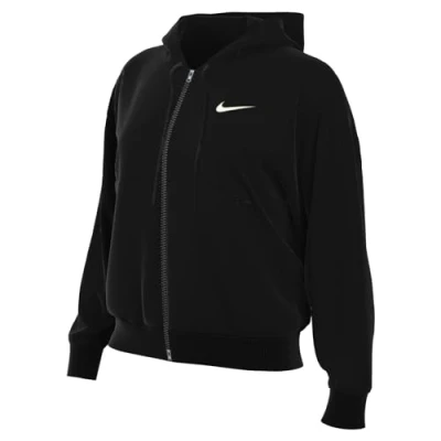 Abbildung von Nike Sportswear Phoenix Style Hoodie Sweatjacke, Damen, Größe: L Tall, Black