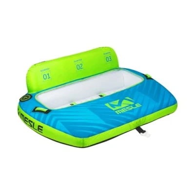 Abbildung von Tube Wassersport Bumper 3 Personen Funtube zum Ziehen am Boot Schleppreifen blau