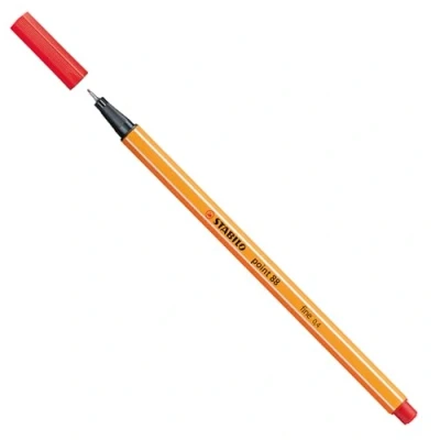 Abbildung von STABILO Fineliner point 88®, (1 tlg), mit wasserbasierter Tinte ohne Metallanteile