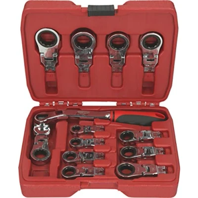 Abbildung von KS Tools 503.4820 Ratschenringschlüssel Satz, 13 tlg.