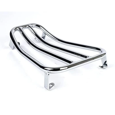 Abbildung von MOTO NOSTRA Gepäckträger Durchstieg V2.0, Chrom kompatibel für Vespa GTS 125 300, GTV, GTL, GT
