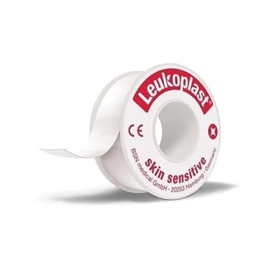 Abbildung von Leukoplast Skin Sensitive 2,5 cmx2,6 m mit Schutzr.