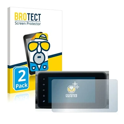 Abbildung von BROTECT Entspiegelungs Schutzfolie für Dacia Sandero 2021 Media Display 3.5&quot; (2 Stück) Matte Displayschutz Folie, Anti Reflex, Fingerprint