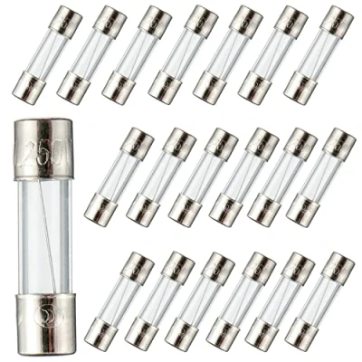 Abbildung von BOJACK F5AL250V 5x20 mm 5A 250V Schnell schmelzen Sicherungen 5 Ampere 250 Volt 0,2 x 0,78 Zoll Glasröhren sicherungen(Packung mit 20 Stück)