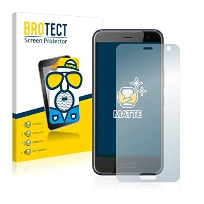 Abbildung von BROTECT Entspiegelungs Schutzfolie für HTC U11 Life (2 Stück) Matte Displayschutz Folie, Anti Reflex, Fingerprint