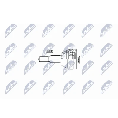 Abbildung von NTY NPZ CH 028 Gelenksatz radseitig JEEP: Cherokee IV