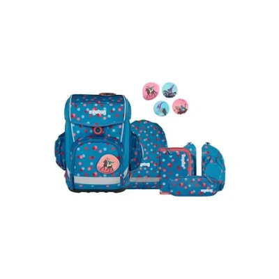 Abbildung von Ergobag cubo light Schulranzen Set für Kinder, Größe: One Size, Petrol