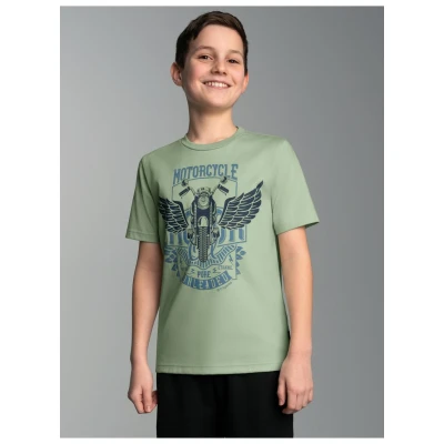 Abbildung von Trigema T Shirt &quot;TRIGEMA mit großem Motorrad Printmotiv&quot;
