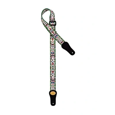 Abbildung von ORTEGA Nylon Ukulelengurt mit Wildleder 37mm Totem (KNS TM U)
