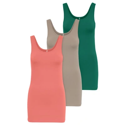 Abbildung von ONLY 3 PACK Top, Damen, Größe: Medium, Farb mix 1