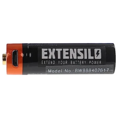 Abbildung von EXTENSILO AA Mignon Akku mit Micro USB Anschluss (920 mAh, 1,5 V, Li Ion)