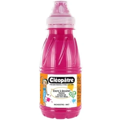 Abbildung von Cléopâtre encres à dessiner Maltinte, Rose Tyrien, 500 ml