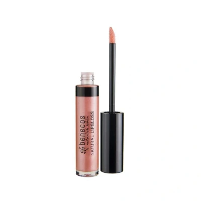 Abbildung von benecos Naturkosmetik Lipgloss pflanzliche Öle &amp; Vitamin E talkfrei rosé