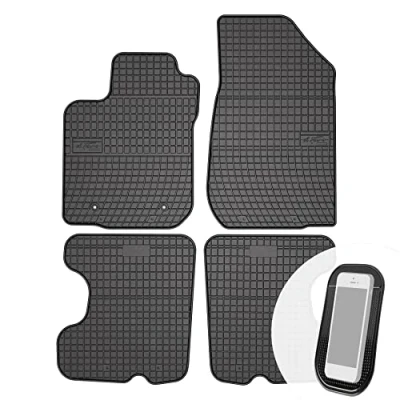 Abbildung von Gummimatten Auto Fußmatten Gummi Automatten Passgenau 4 teilig Set passend für Dacia Sandero/Stepway 2013 2018