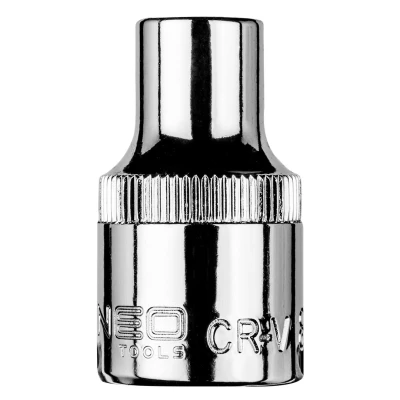 Abbildung von NEO TOOLS 08 408 Steckschlüsseleinsatz 1/2 8 mm Chrom Vanadium Stahl Sechskant