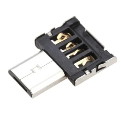 Abbildung von chenyang Micro USB OTG Adapter Stecker auf 2.0 Buchse Ultra Mini Anschlussadapter