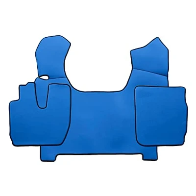 Abbildung von F CORE Volle Deckung Fußmatten für LKW IVECO STRALIS S Way 03.19 03.21 AUTOMAT BLAU