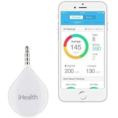 Abbildung von iHealth ALIGN BG1 Vernetztes Blutzuckermessgerät