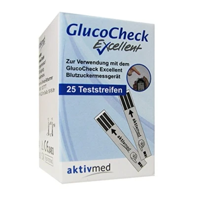 Abbildung von Gluco Check Excellent Teststreifen