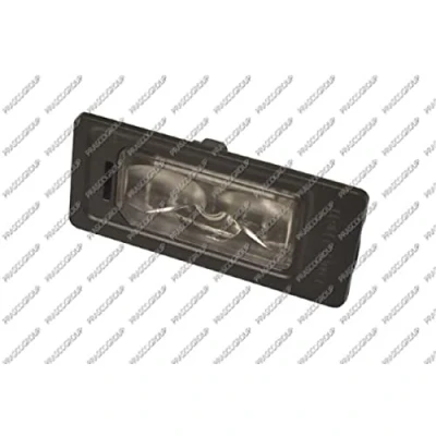 Abbildung von PRASCO VG0564350 Kennzeichenleuchte hinten mit Glühlampe VOLKSWAGEN: Passat B8 Limousine, AUDI: A3 Limousine
