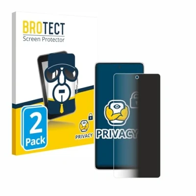 Abbildung von BROTECT (2 Stück Anti Spy Blickschutzfolie für Samsung Galaxy A53 5G Privacy Screen Protector [Displayschutz Folie, Sichtschutz, Blaulichtfilter]