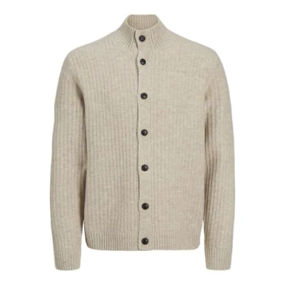 Abbildung von Jack &amp; Jones Premium Strickjacke, Herren, Größe: Small, Pure cashmere