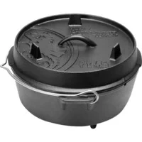 Abbildung von Petromax Feuertopf, Gusseisen, Dutch Oven aus Gusseisen ft4.5 mit Füßen max. 4.5 Liter