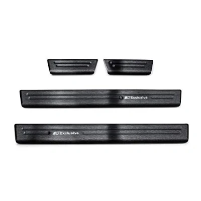 Abbildung von tuning art XF513 1 Edelstahl Einstiegsleisten Set passend für VW T Cross C1 2018 , Farbe:Anthrazit