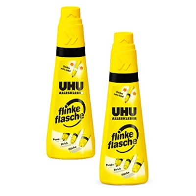Abbildung von 2 x UHU Alleskleber flinke flasche 90g