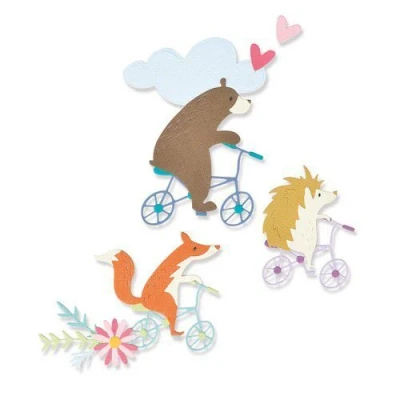 Abbildung von Sizzix Thinlits Die Set 11PK Joy Riders 665888 Olivia Rose (04 22)